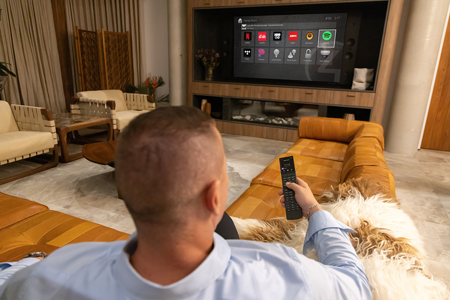Luxury home theater and entertainment