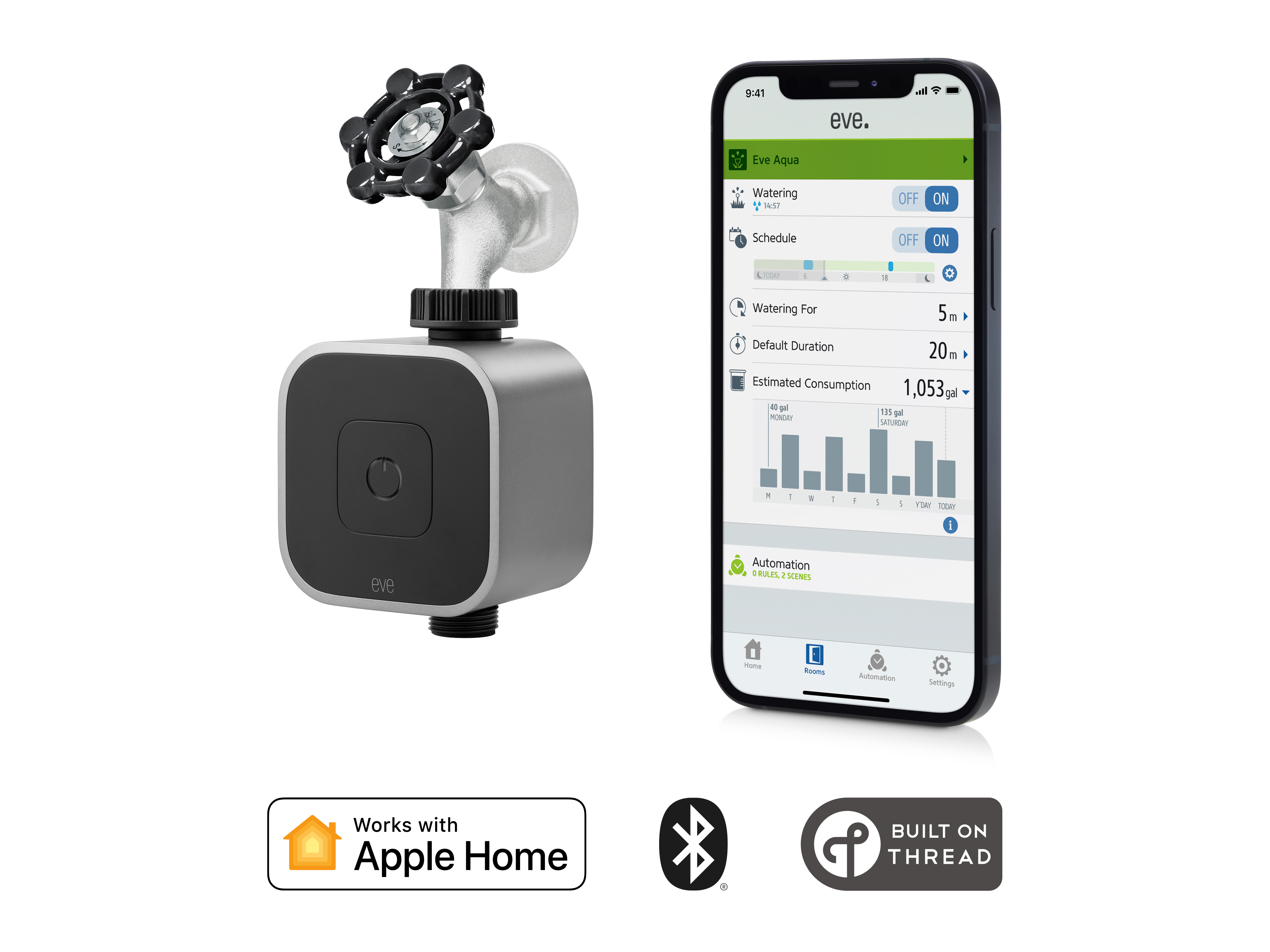Aqua Smart Water Controller with Apple HomeKit