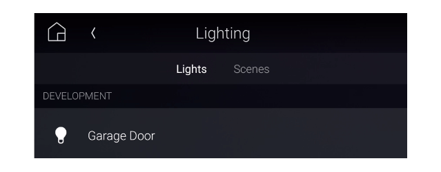 Lighting UI