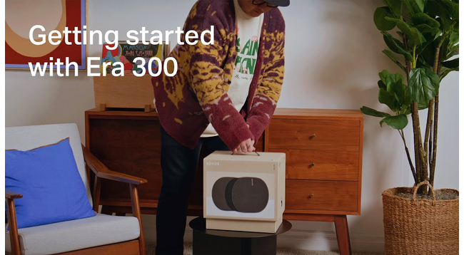 How to set up Sonos Era 300